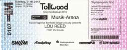 2012.07.01. - Lou Reed (München)